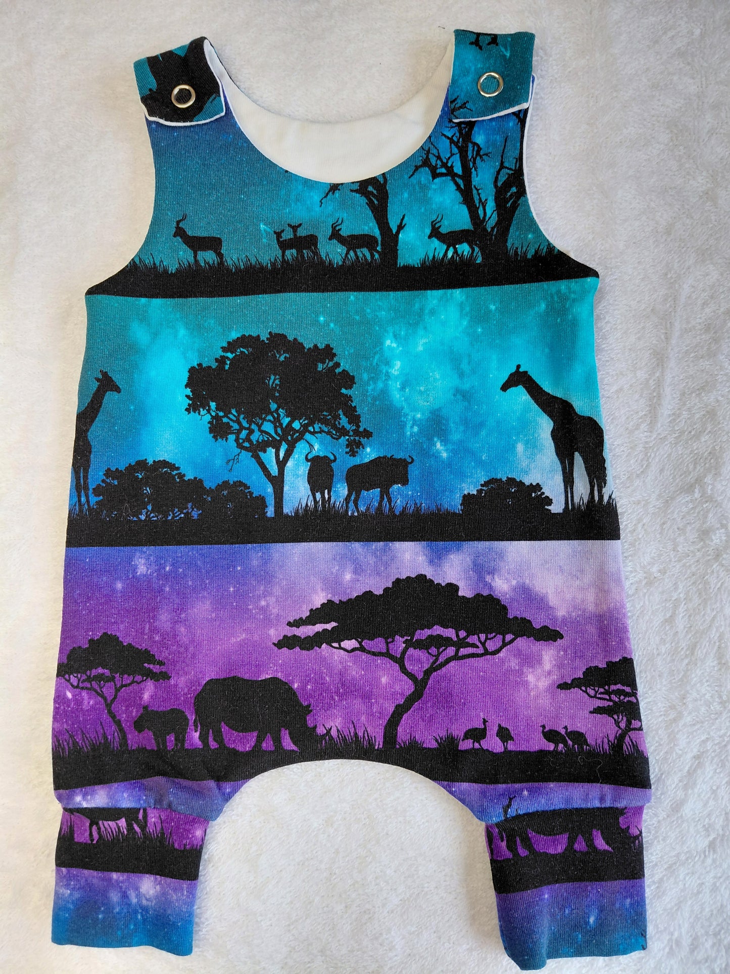 16-17inch safari romper