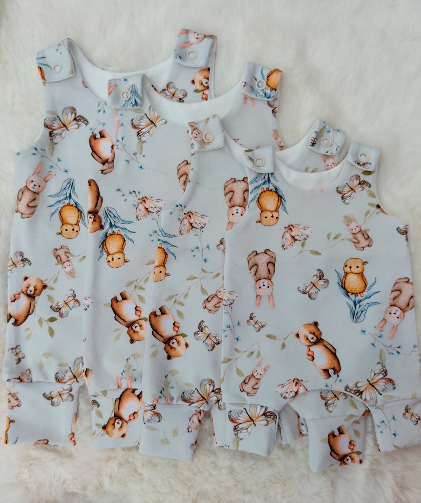 Bear & Bunny hareem Romper- 4 sizes