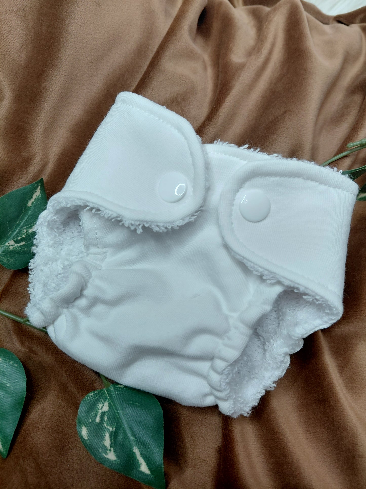 Luxury elasticated Nappy - Small (14-15inch doll) 3 design choices