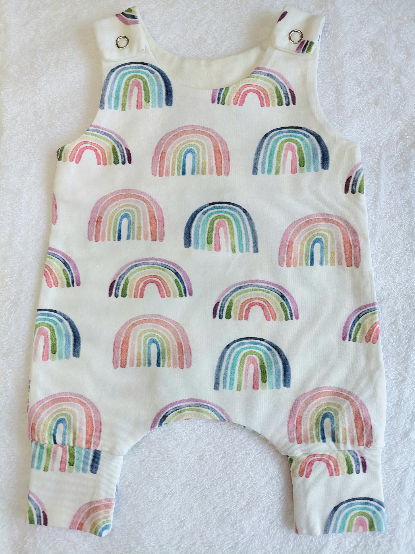 16-17 inch Rainbow Hareem Romper