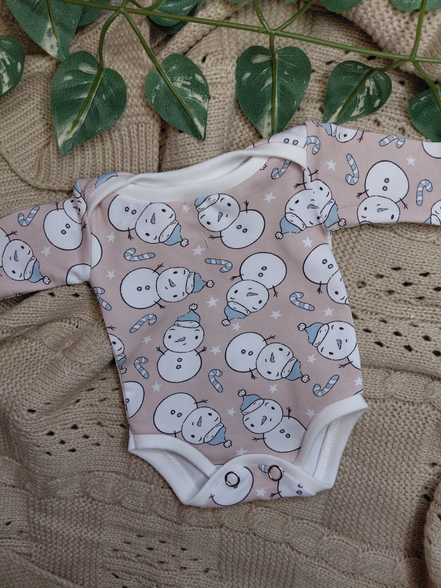 14-15inch blue snowman vest