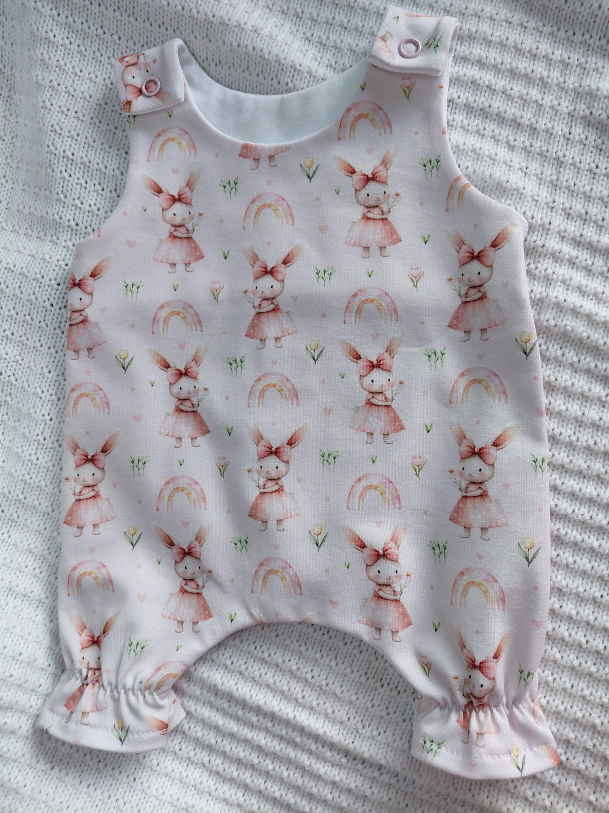 16-17inch Mummy hugs romper & bow