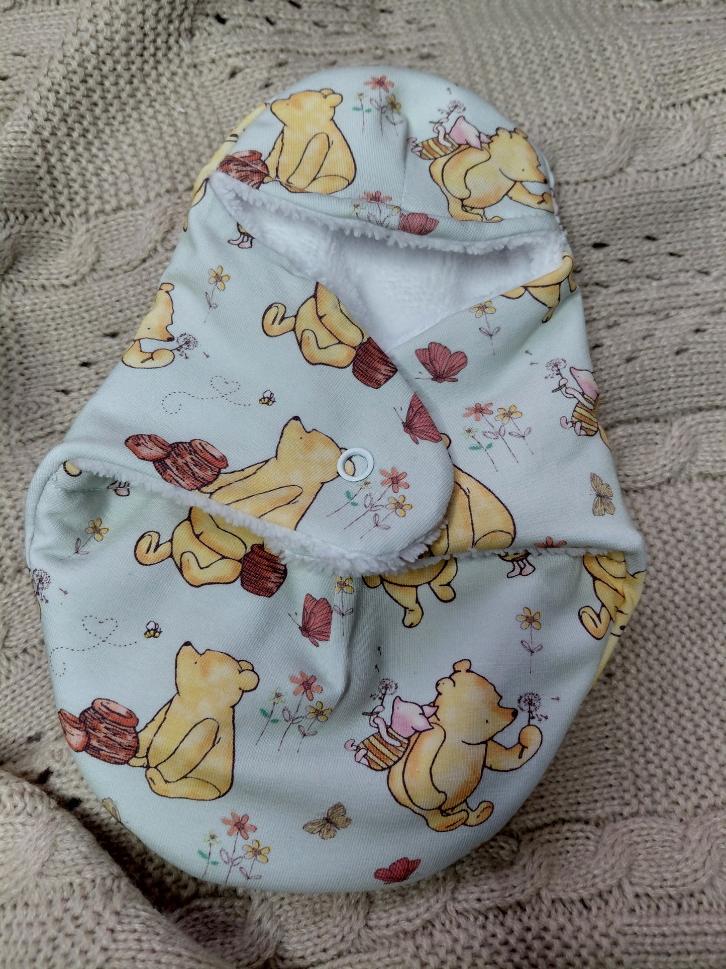 7-8inch wrapover snuggle sack