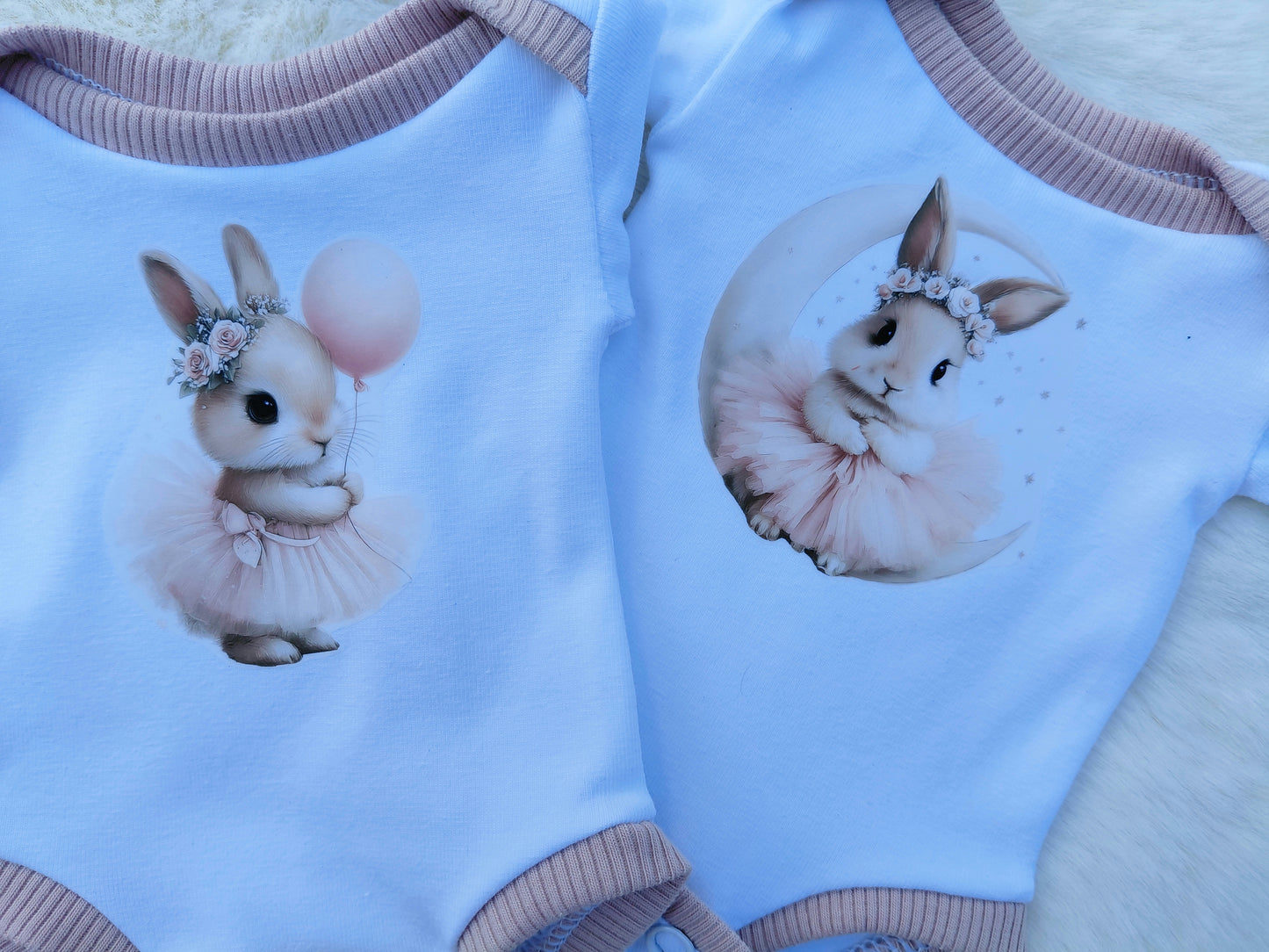 12-13inch Girl Rabbit bodysuit