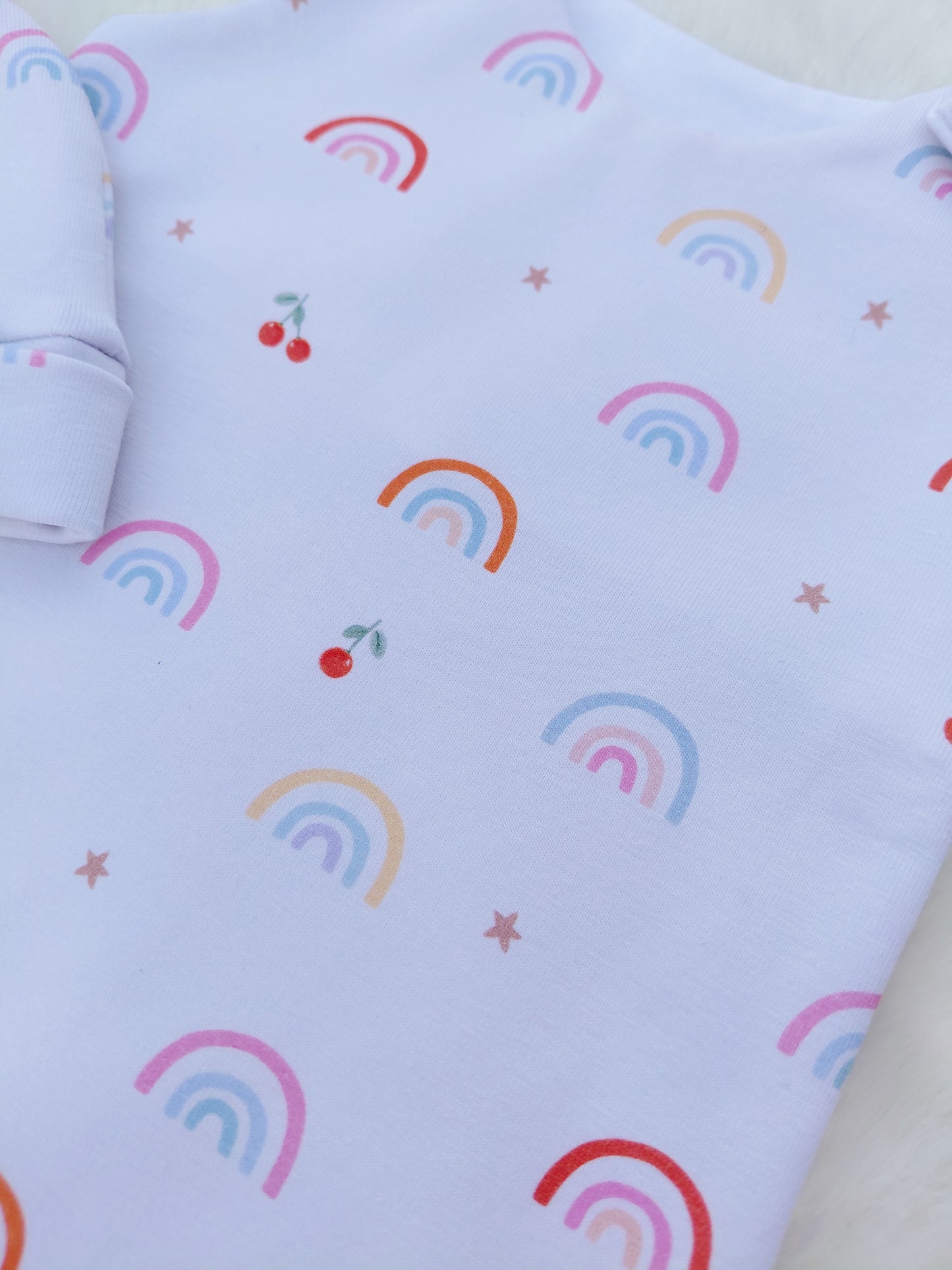 14-15 inch Pastel Rainbow bodysuit