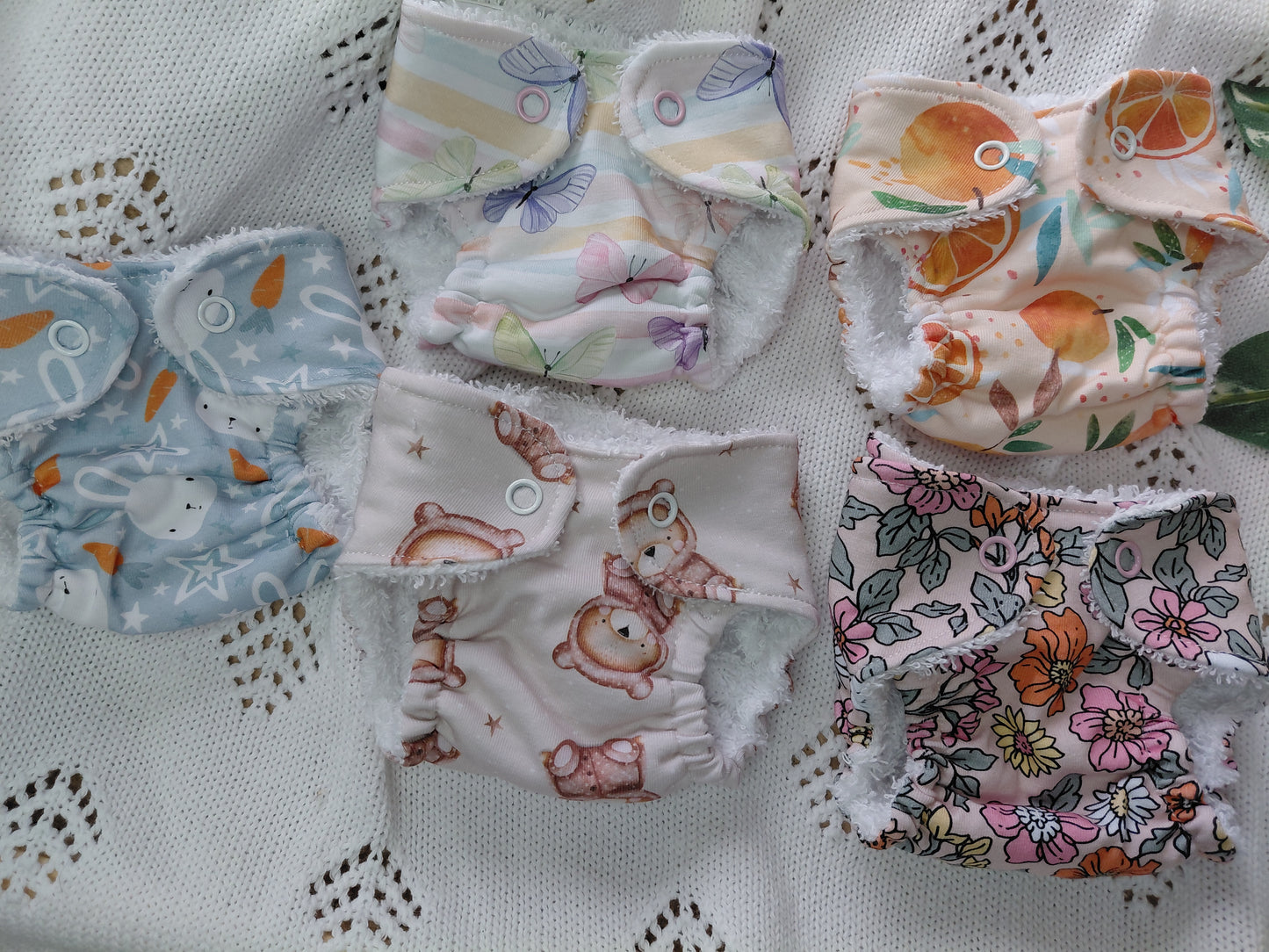 12-13inch Luxury elasticated nappy