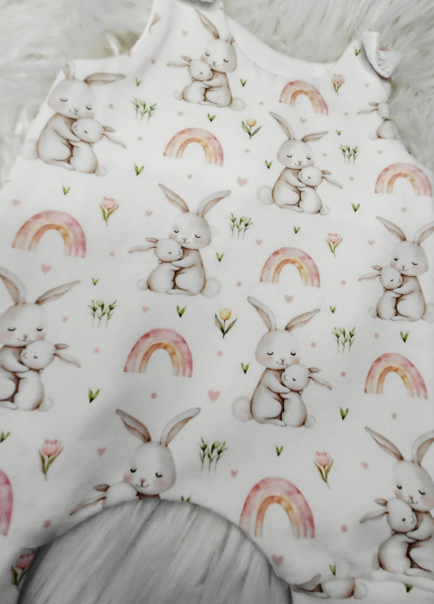 14-15inch bunny romper