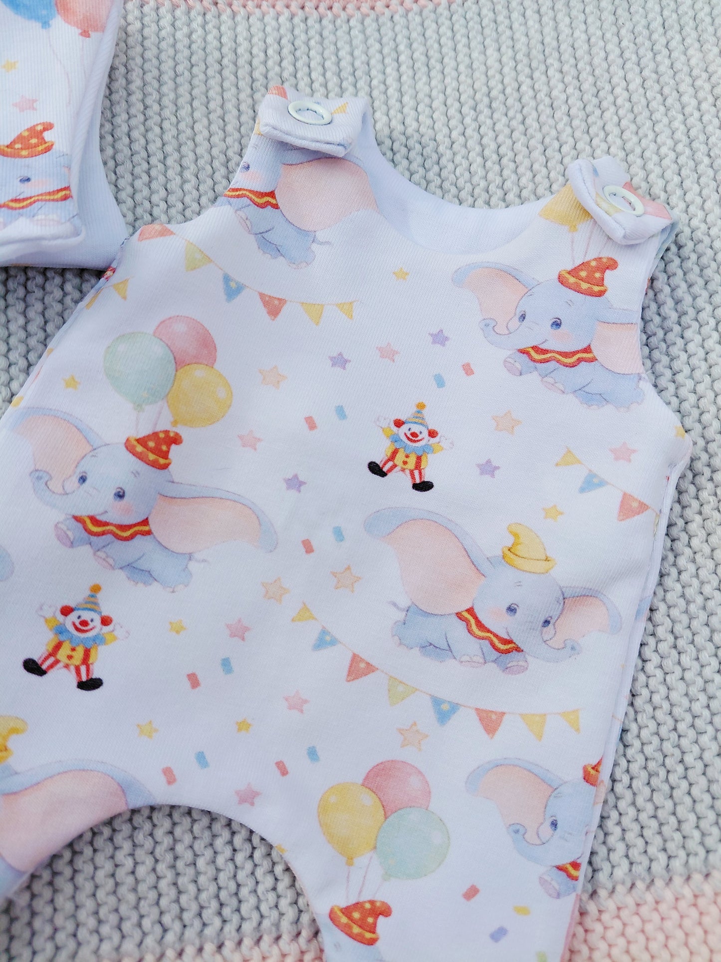 9.5-10inch Hareem Romper & pixie hat