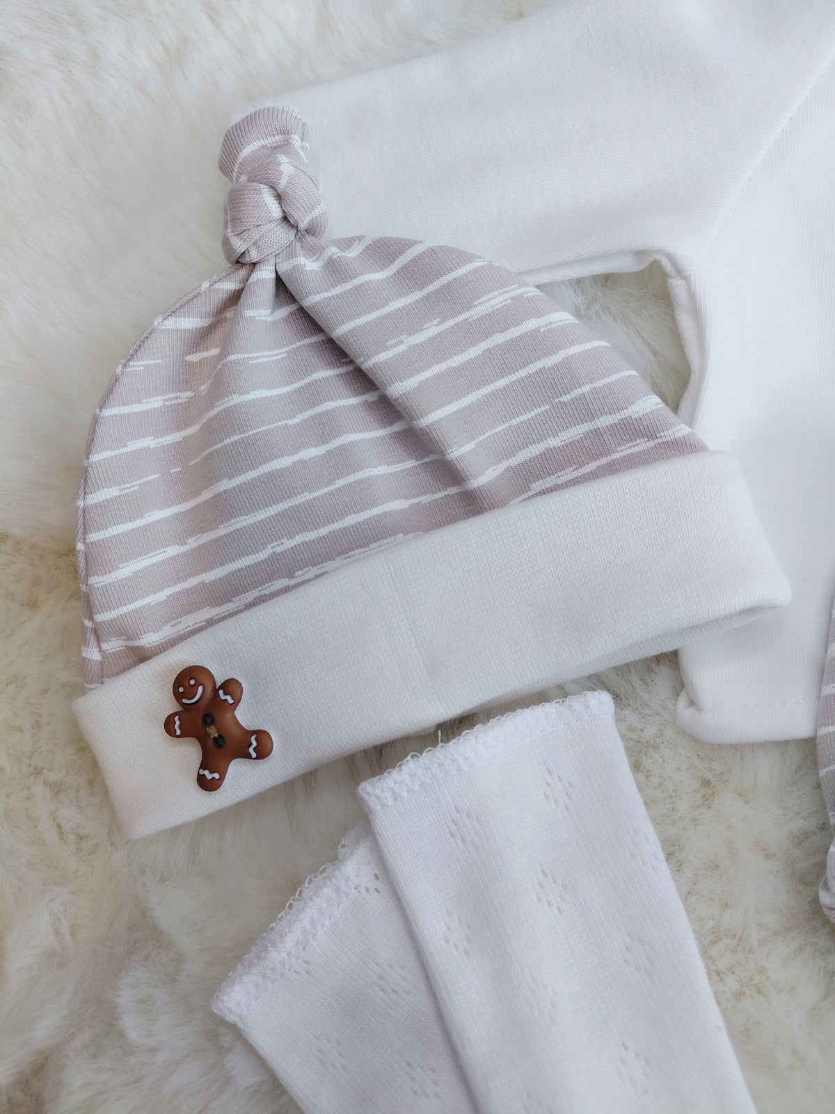 14-15 inch Gingerbread man Bloomers shorts set