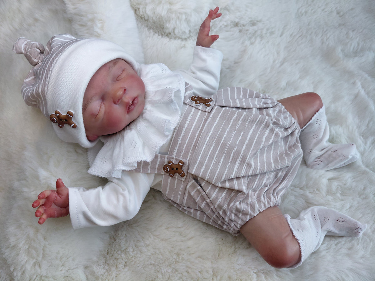 14-15 inch Gingerbread man Bloomers shorts set