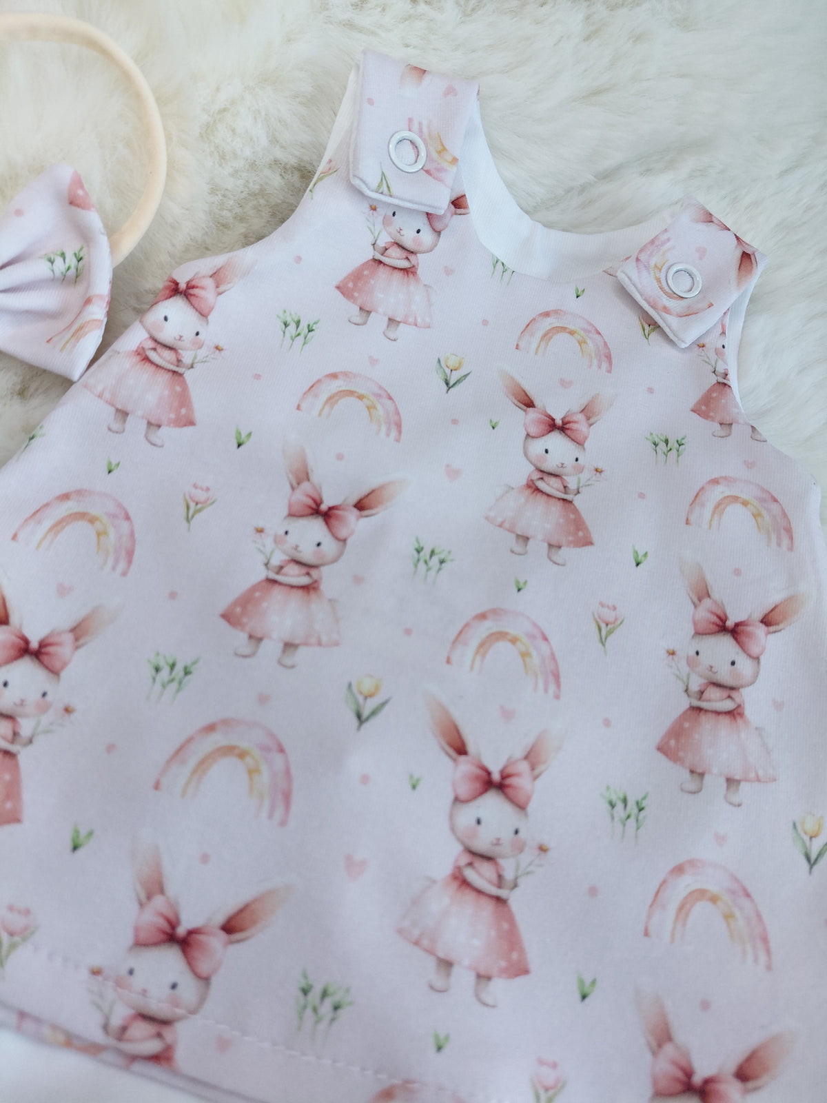 14-15inch pinafore set