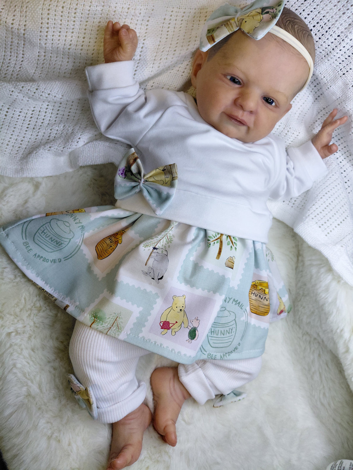 19-20inch Pooh Sweater dress set