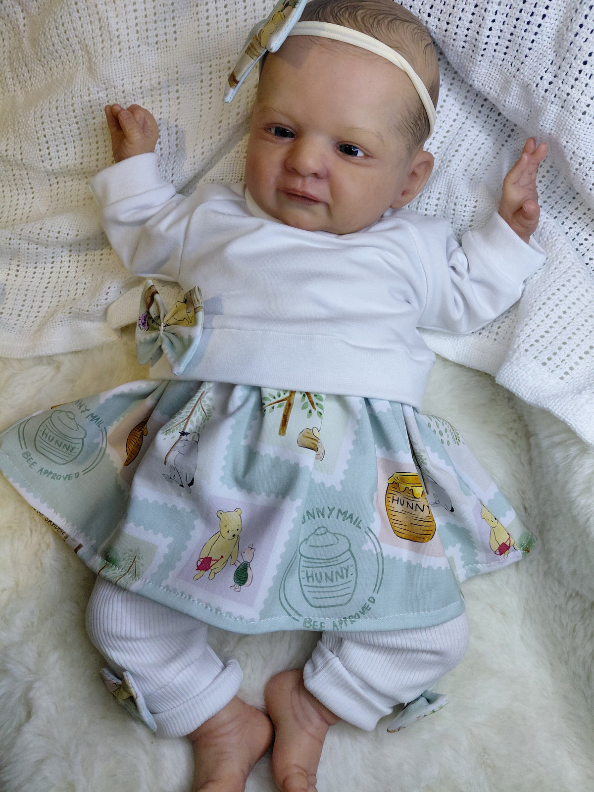 19-20inch Pooh Sweater dress set
