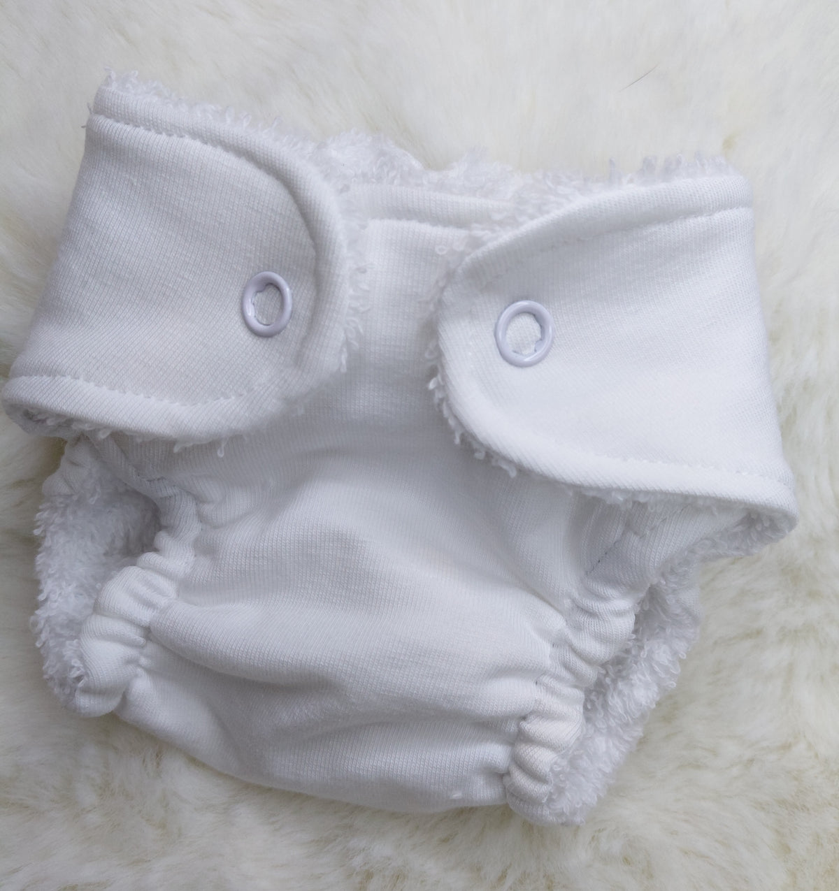 Luxury elasticated Nappy - Small (14-15inch doll)