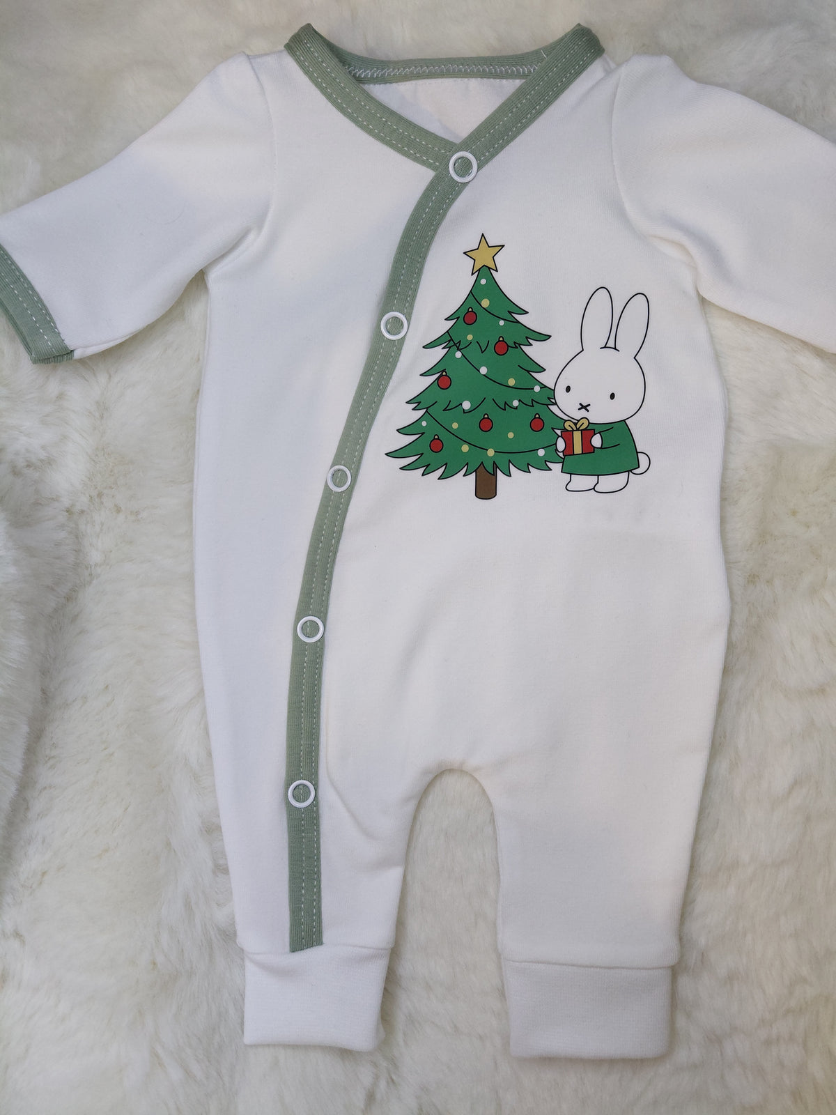 16-17inch Rabbit sleepsuit