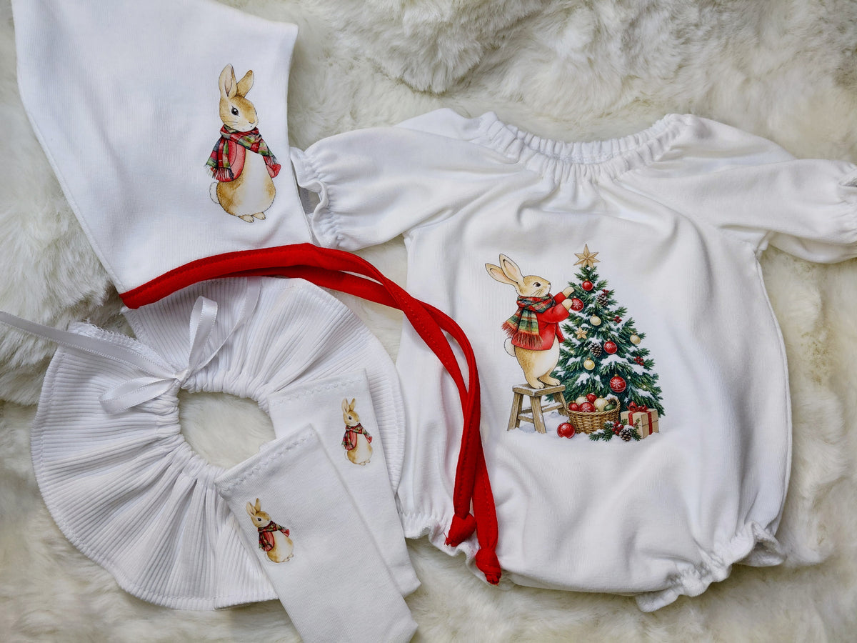 16-17inch Shortie Ruffle romper set