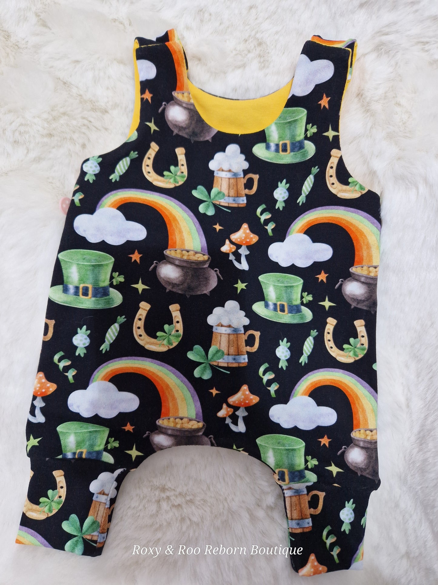 16-17 inch  Hareem Romper and hat