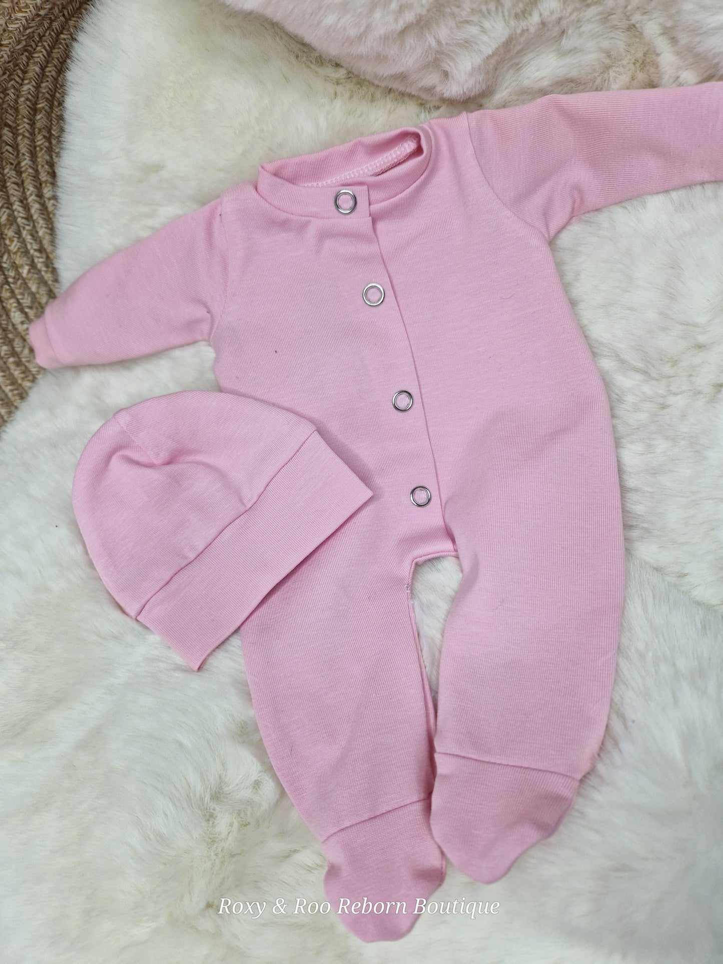 12-13inch Sleepsuit & hat set