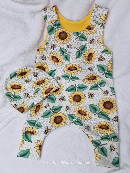 Newborn Hareem Romper & hat