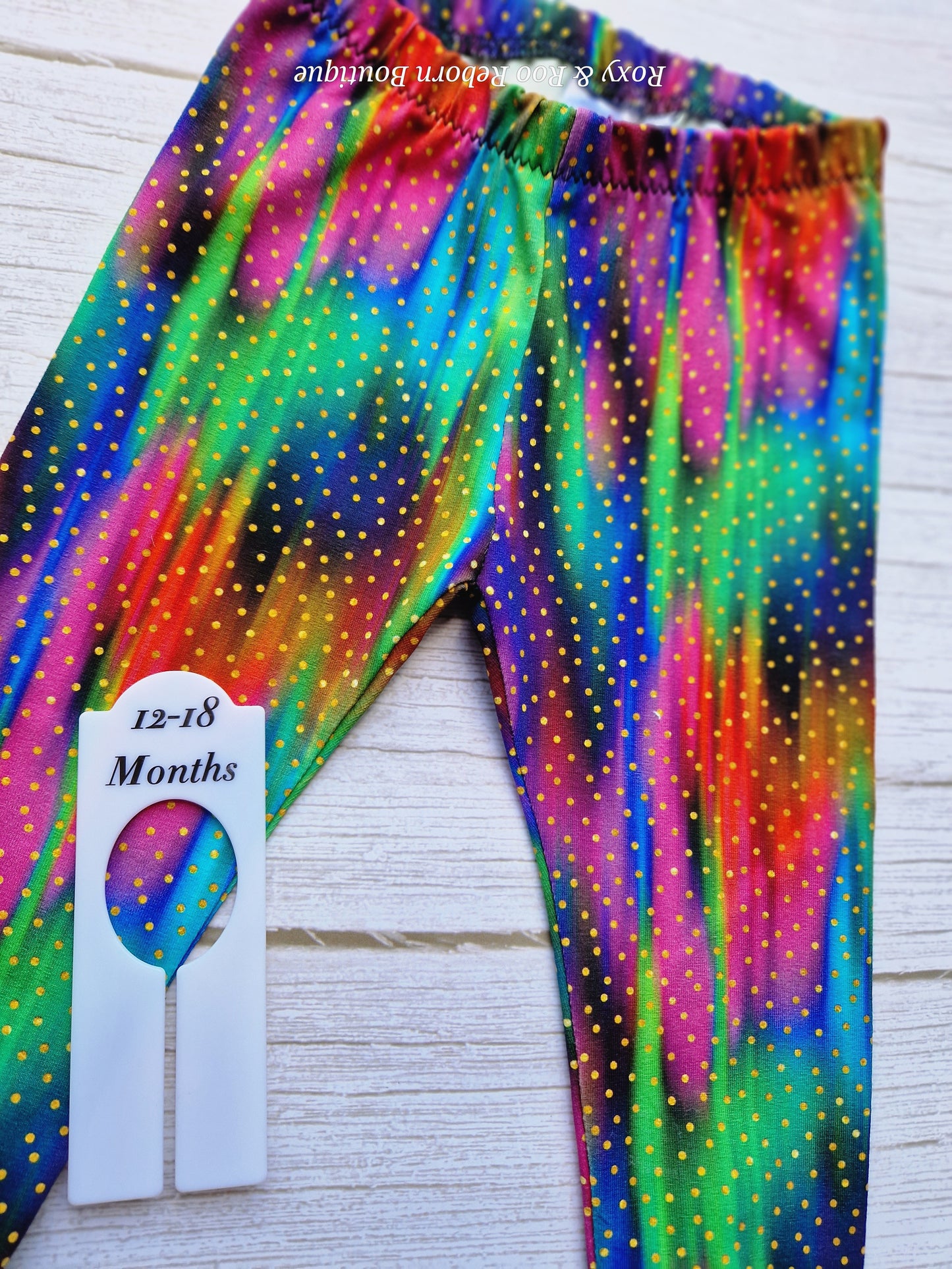 Northern lights cuffed leggings