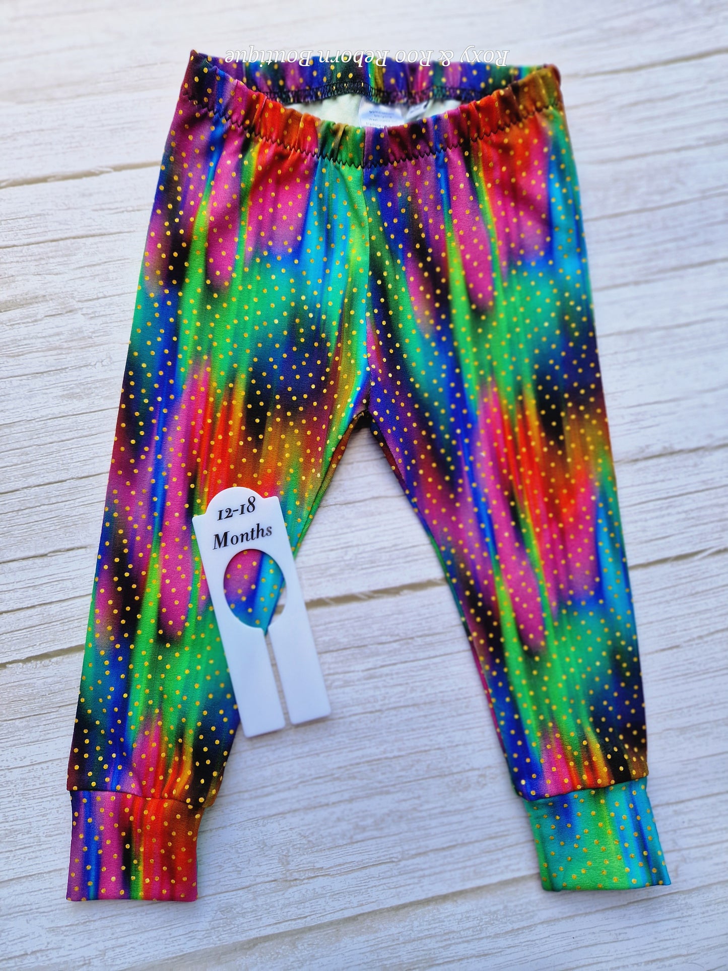 Northern lights cuffed leggings