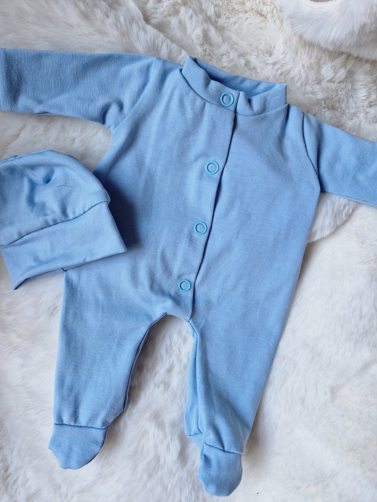 12-13inch Sleepsuit & hat set