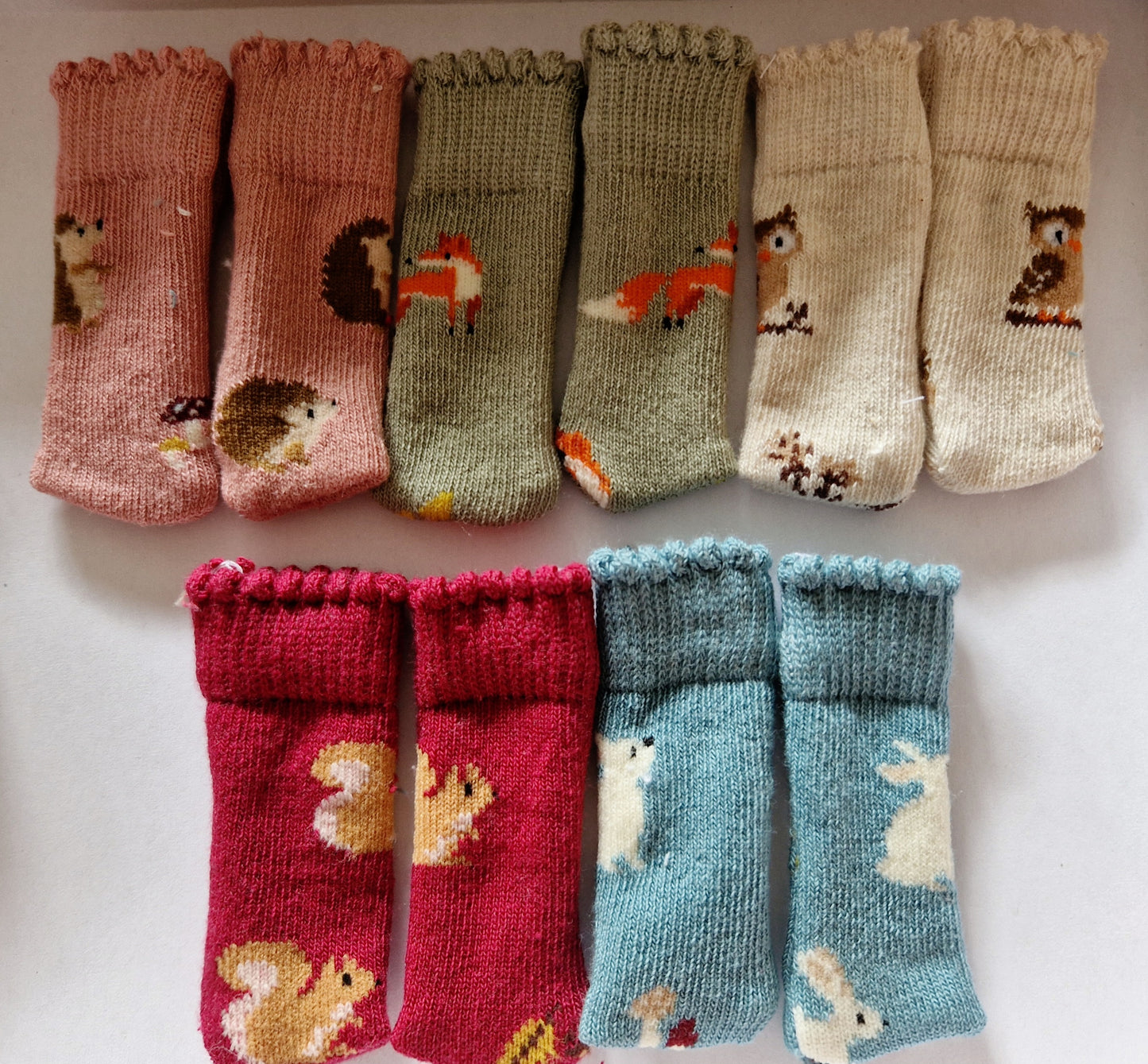 12inch Autumn animal socks