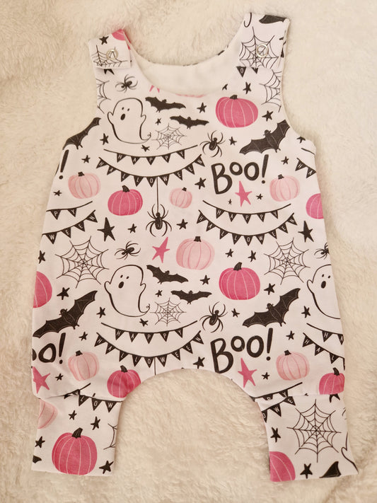 16-17 inch pink halloween Hareem Romper