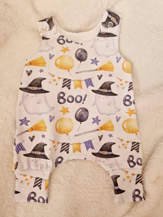 16-17 inch boo ghost Hareem Romper