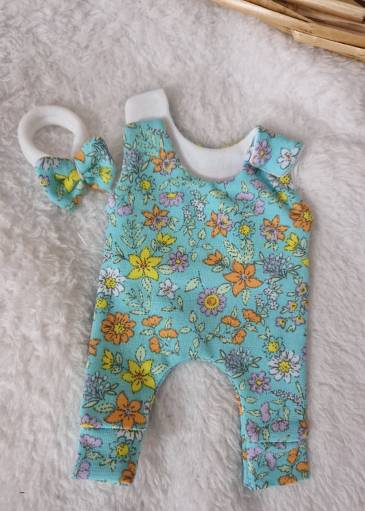 8inch hareem Romper & hat set