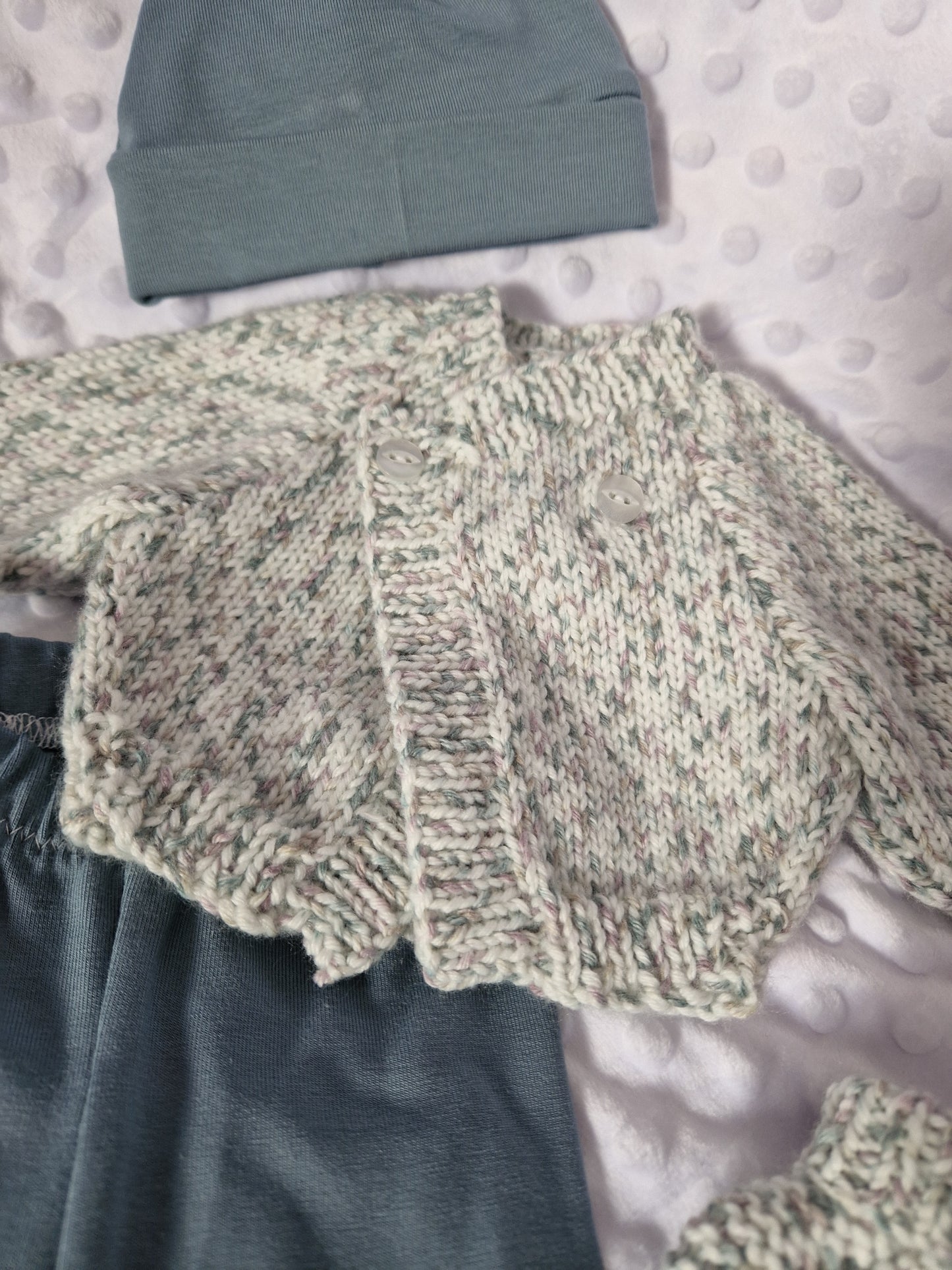 16-17inch cardigan set