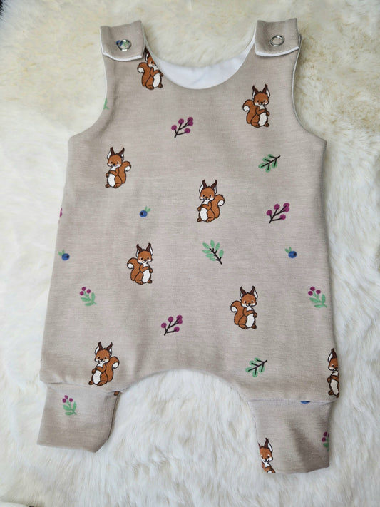 14-15inch squirrel Hareem Romper