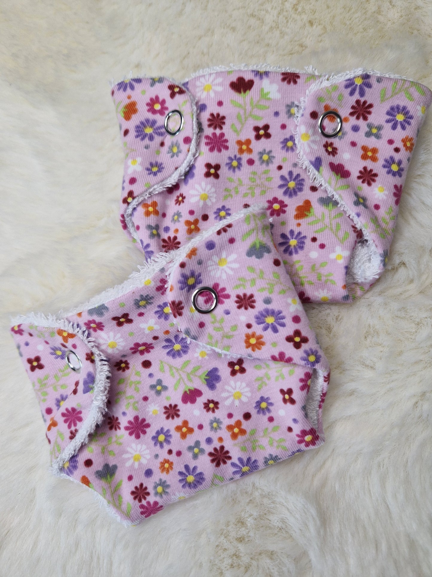 12 inch floral nappies