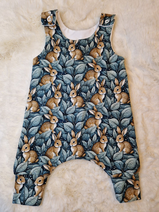 Newborn Hareem Romper & Beanie