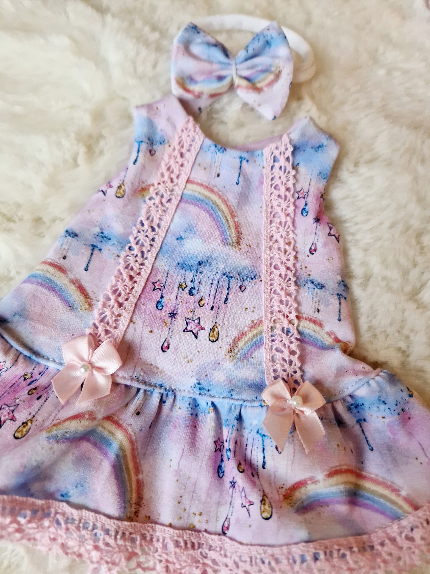 Meadow doll - 15inch Moppet dress