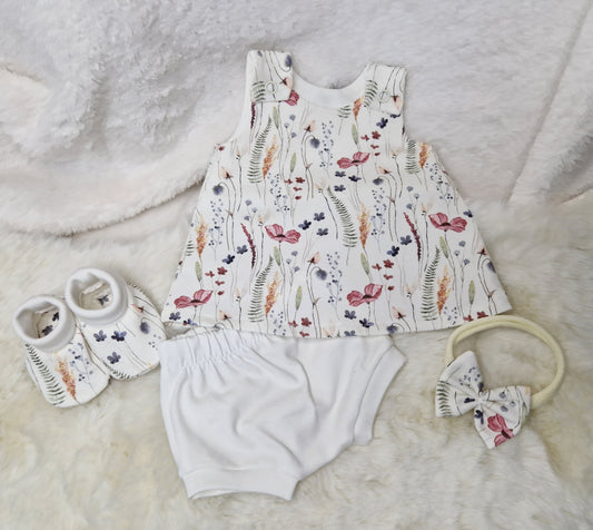 16 inch Pinafore set