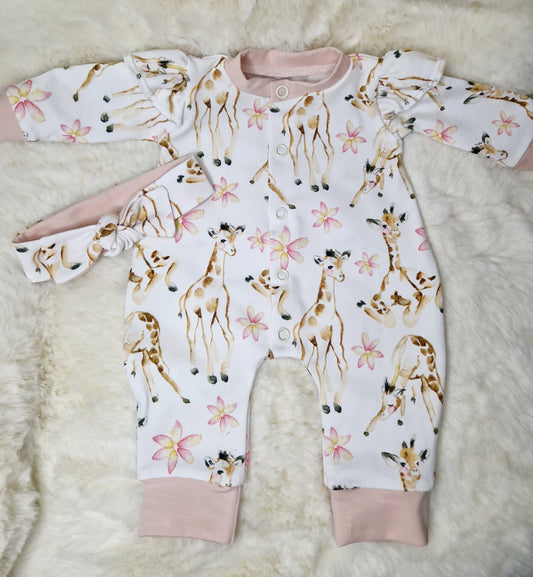 16inch flutter sleepsuit and headband