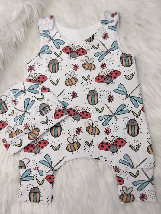 18-19inch Preemie  Hareem Romper and hat