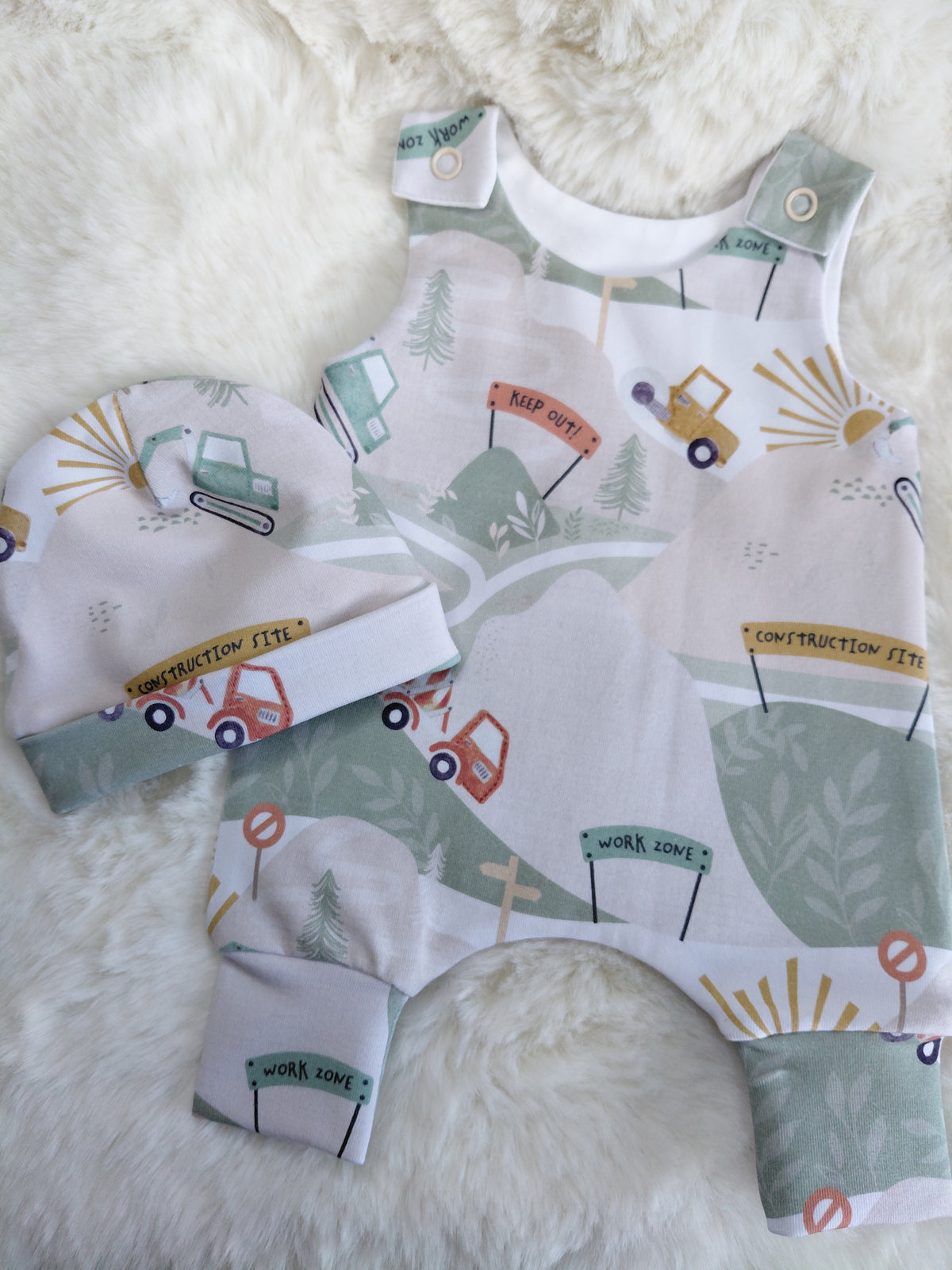 14-15inch Hareem Romper and beanie