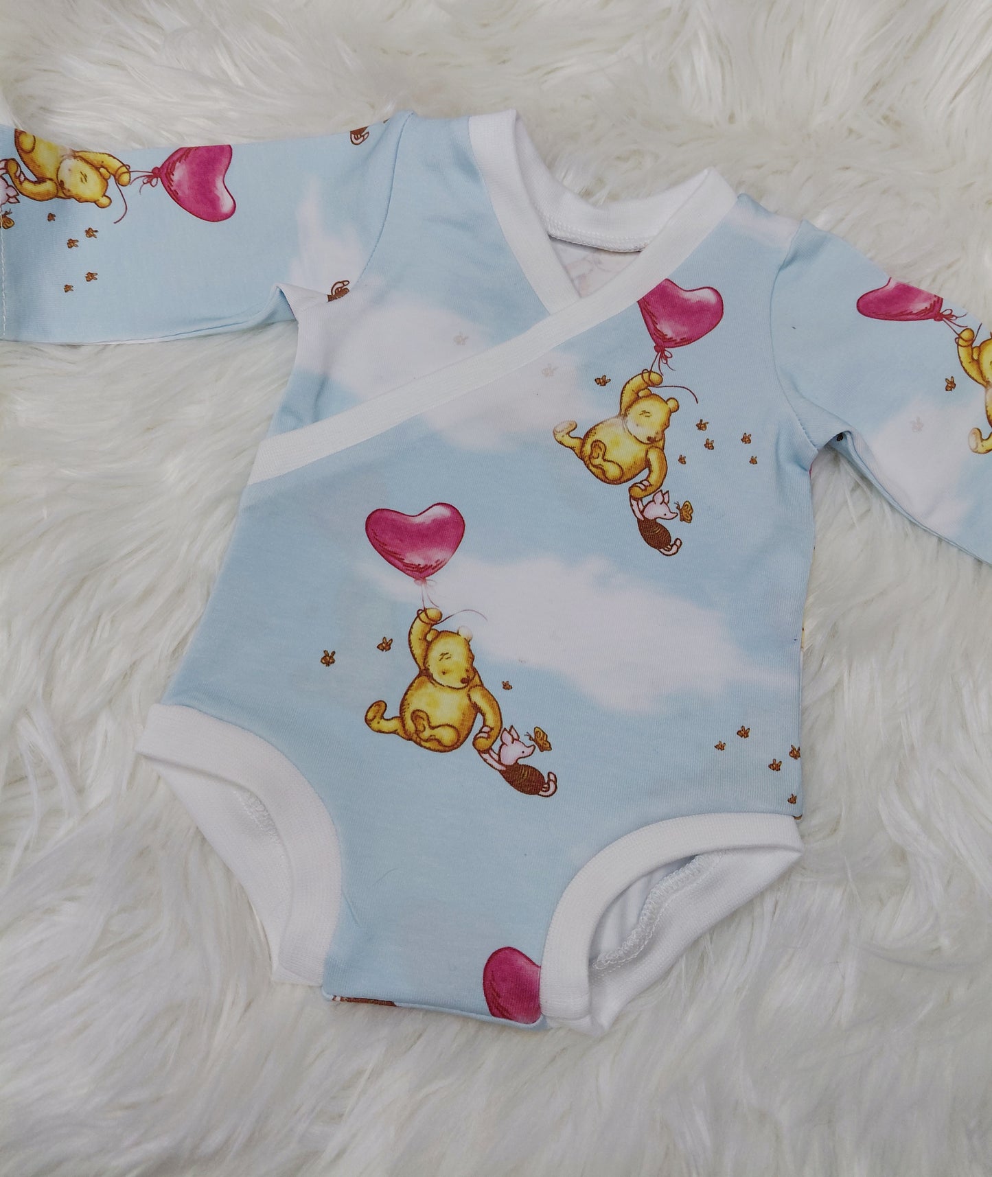 18-19 preemie Crossover bodysuit