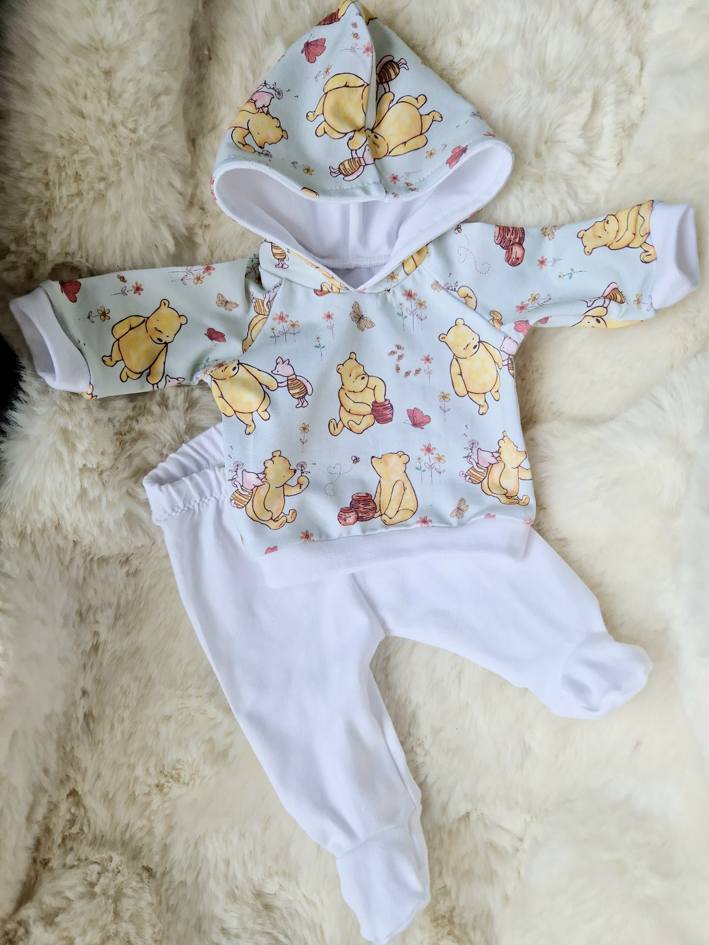 15inch footed leggings & Hoody set