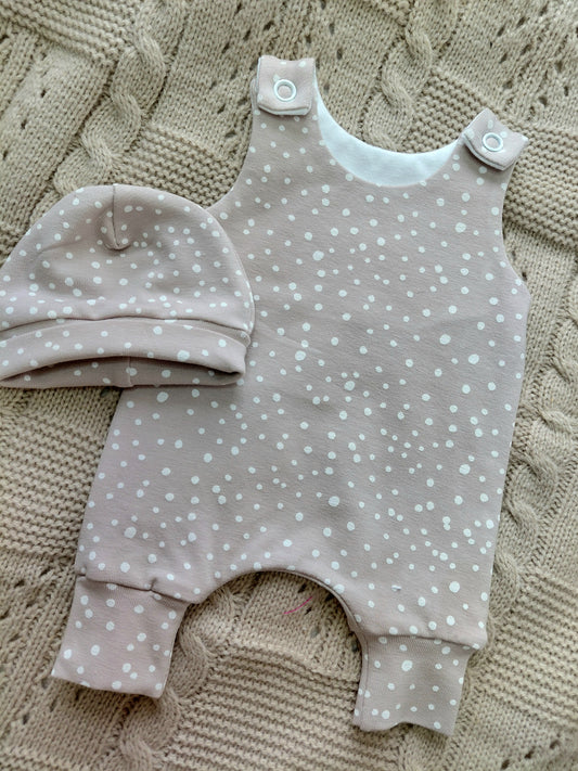 12-13inch hareem Romper & hat set
