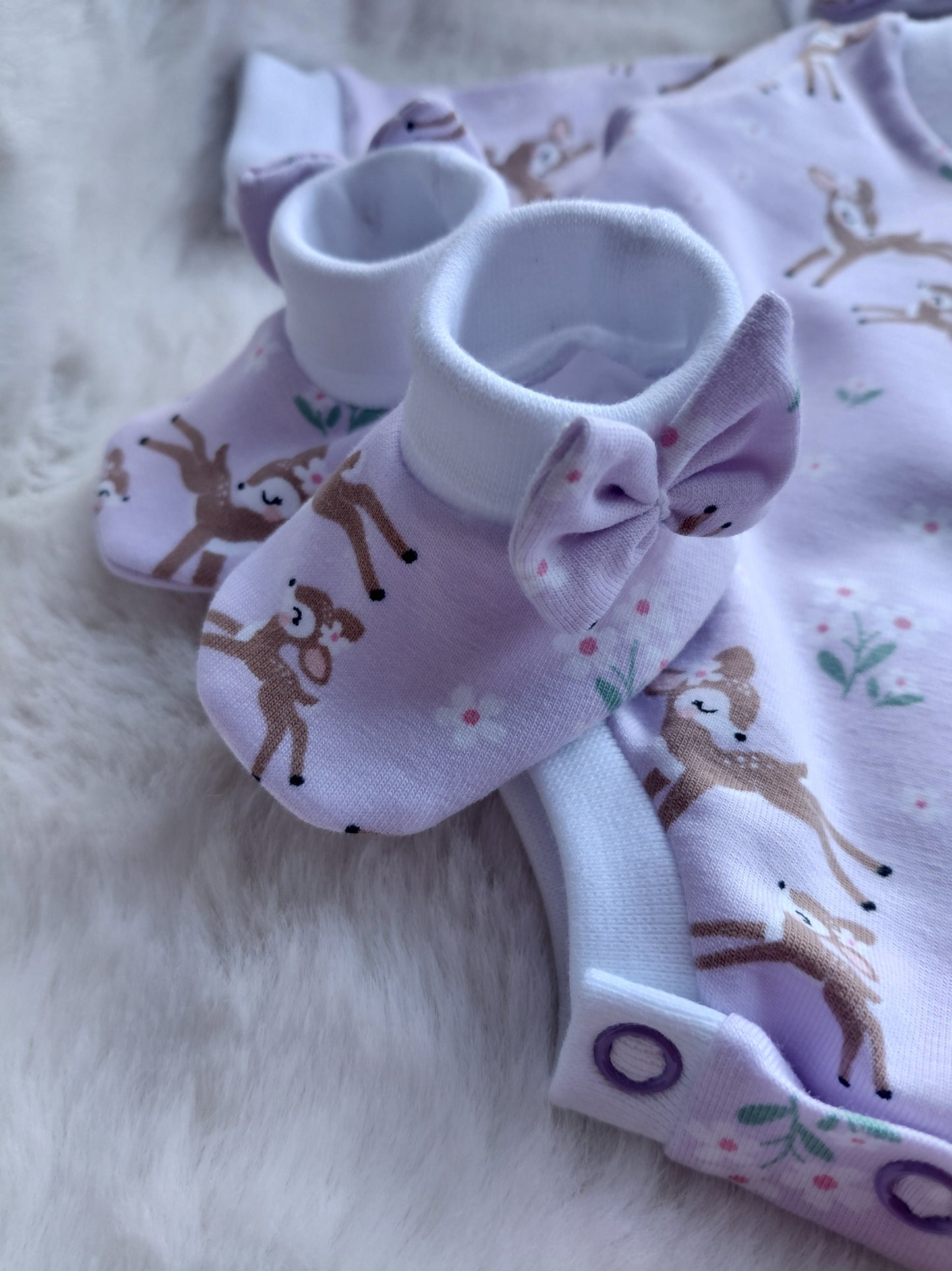 16-17 inch Sweater style romper set