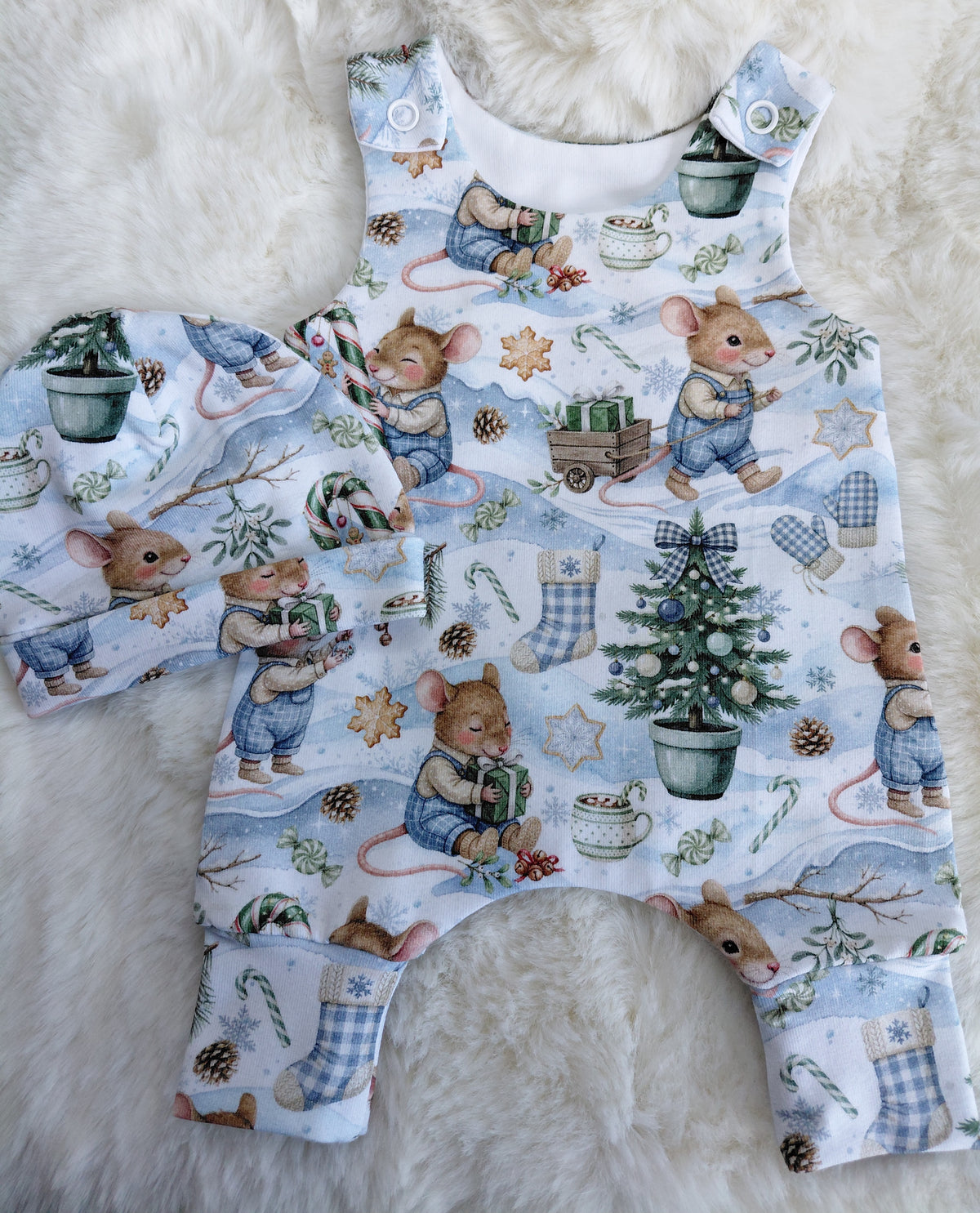 14-15inch Hareem Romper and beanie