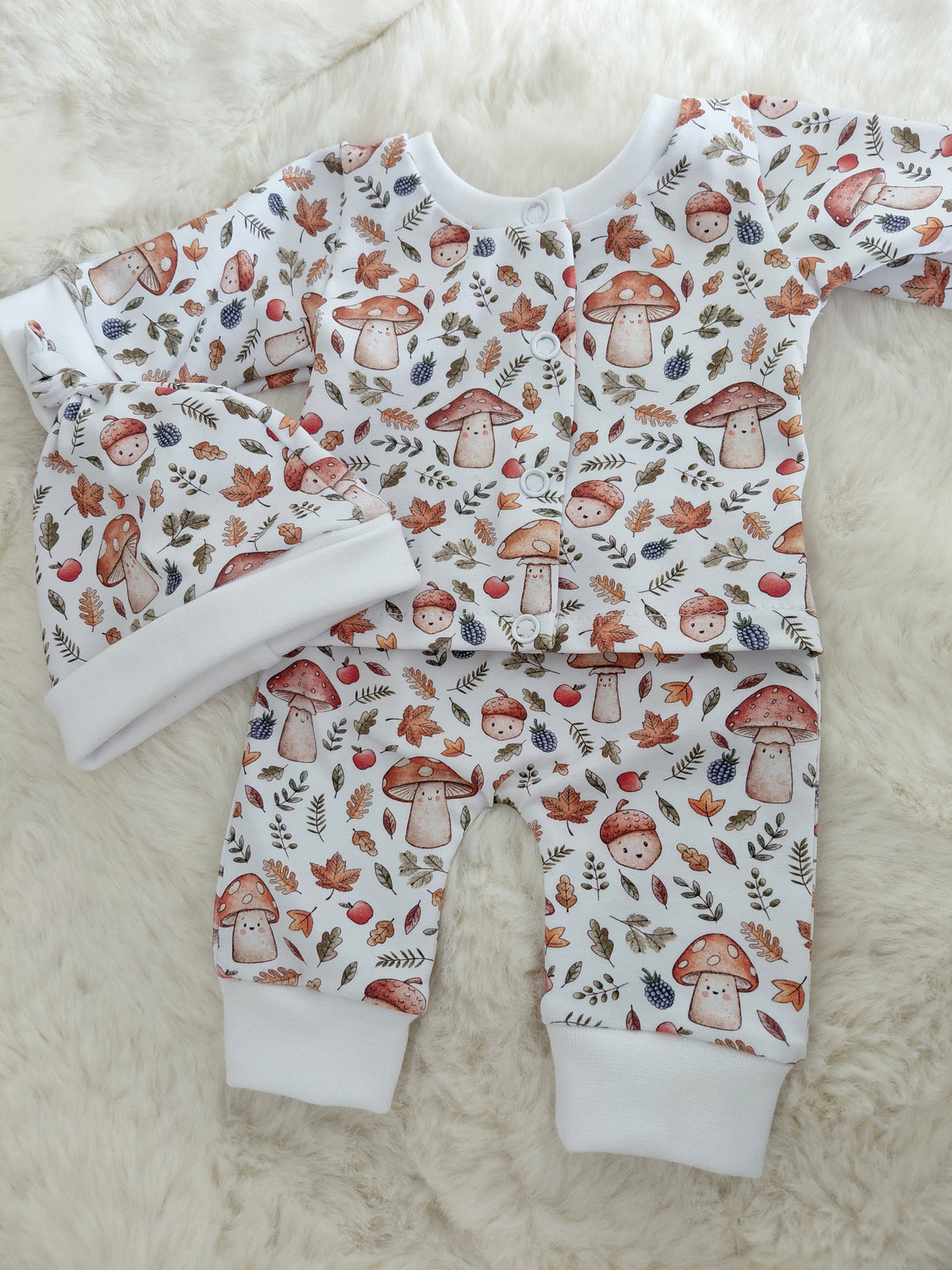 16-17inch front opening sleepsuit
