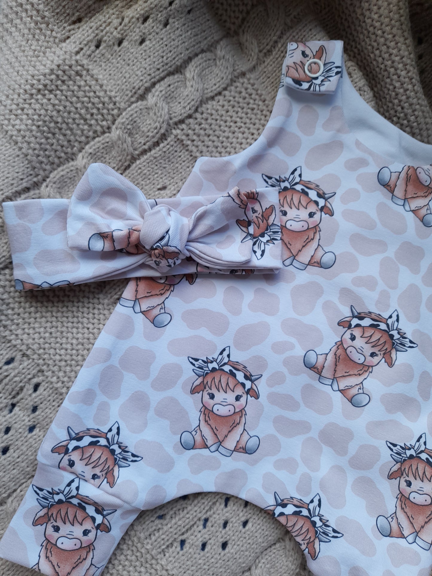 14-15inch Girly Coo Hareem Romper & hairband