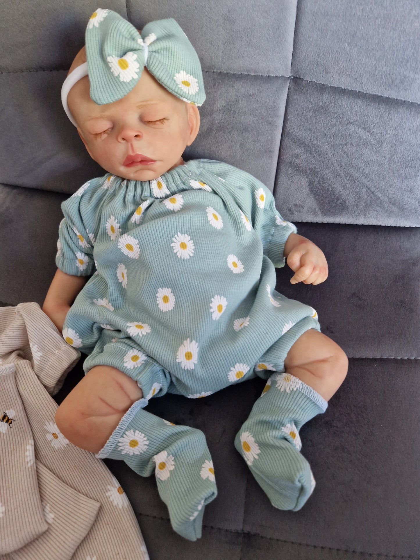16-17 inch Shortie romper set