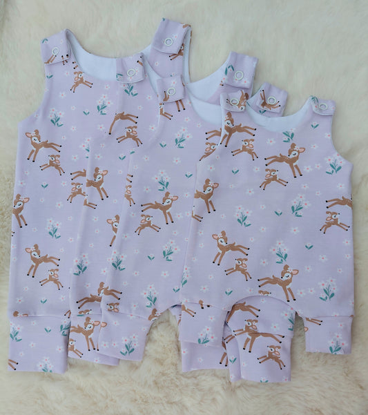 Dancing deer hareem Romper- 4 sizes