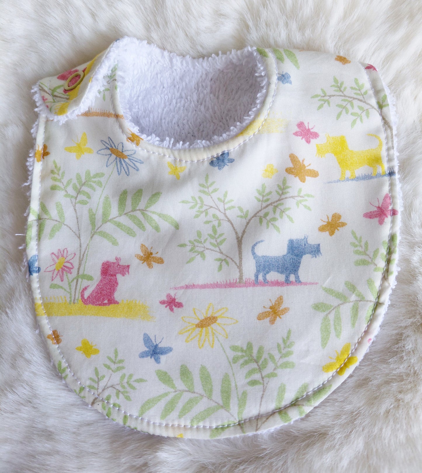 Liberty fabric bibs 14-16inch