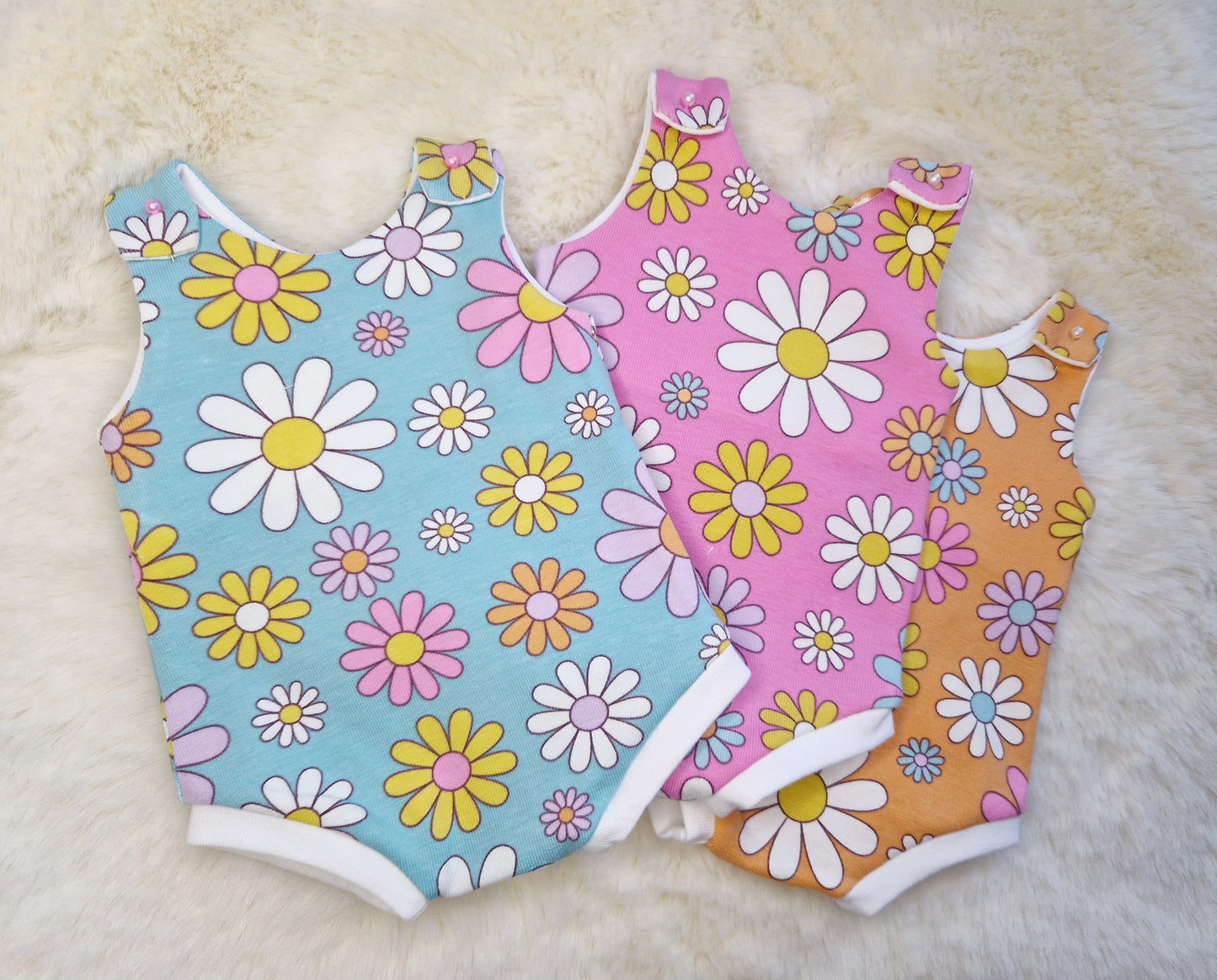 12-13INCH Shortie romper & hairbow